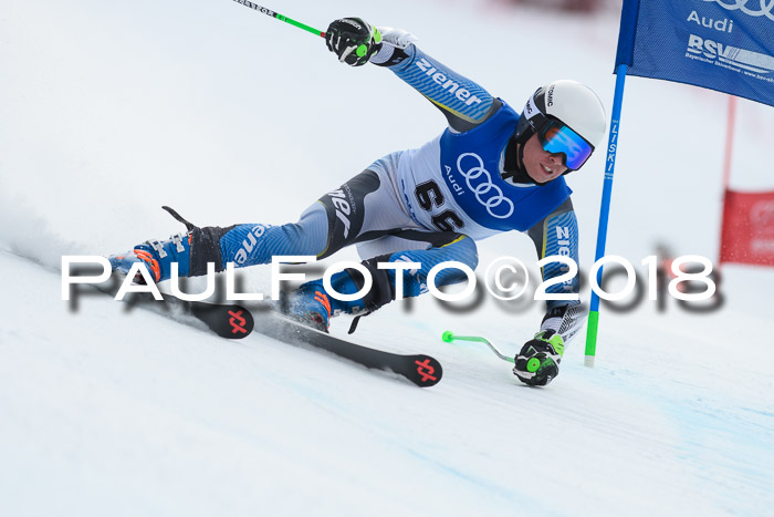 Bayerische Schülermeisterschaft Alpin Riesenslalom 27.01.2018