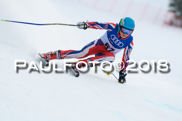 Bayerische Schülermeisterschaft Alpin Riesenslalom 27.01.2018