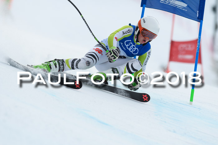 Bayerische Schülermeisterschaft Alpin Riesenslalom 27.01.2018