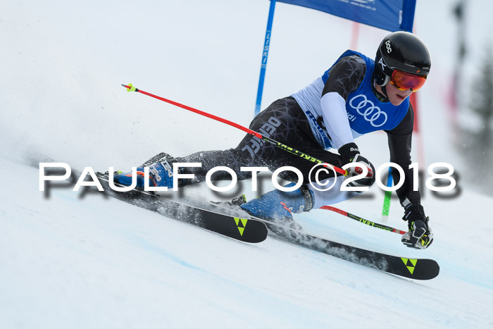 Bayerische Schülermeisterschaft Alpin Riesenslalom 27.01.2018