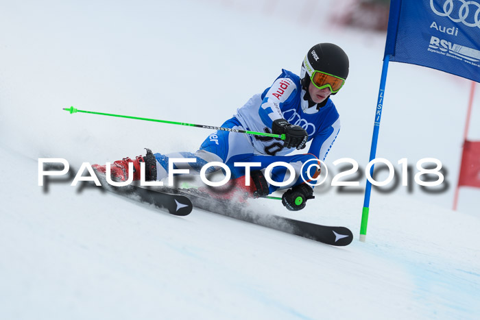 Bayerische Schülermeisterschaft Alpin Riesenslalom 27.01.2018