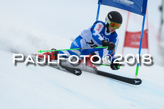 Bayerische Schülermeisterschaft Alpin Riesenslalom 27.01.2018