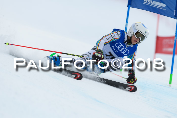 Bayerische Schülermeisterschaft Alpin Riesenslalom 27.01.2018