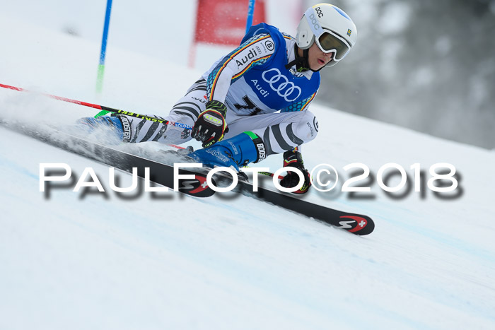 Bayerische Schülermeisterschaft Alpin Riesenslalom 27.01.2018