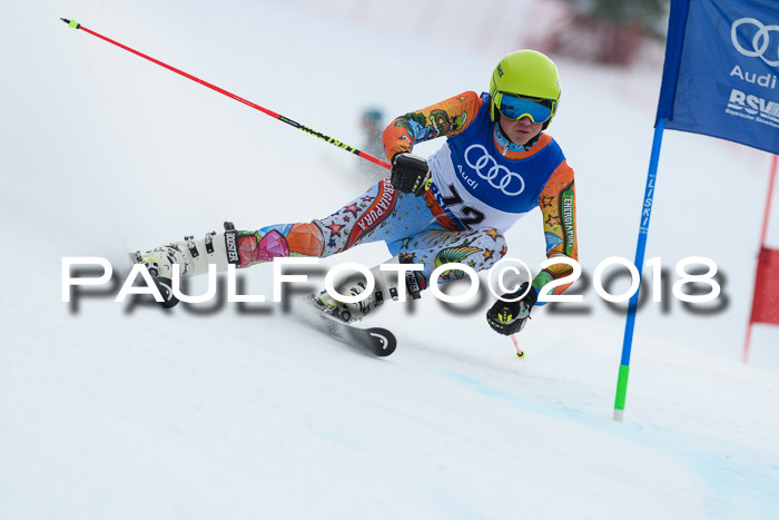 Bayerische Schülermeisterschaft Alpin Riesenslalom 27.01.2018