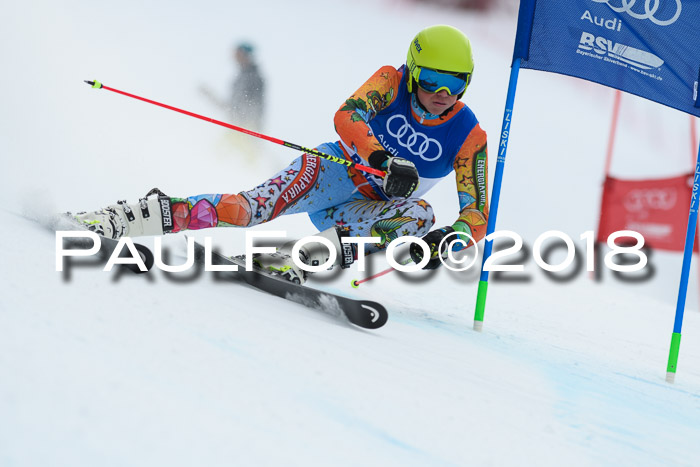 Bayerische Schülermeisterschaft Alpin Riesenslalom 27.01.2018