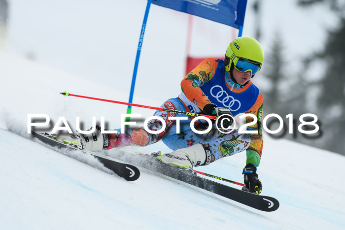 Bayerische Schülermeisterschaft Alpin Riesenslalom 27.01.2018