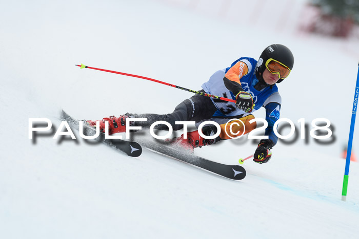 Bayerische Schülermeisterschaft Alpin Riesenslalom 27.01.2018