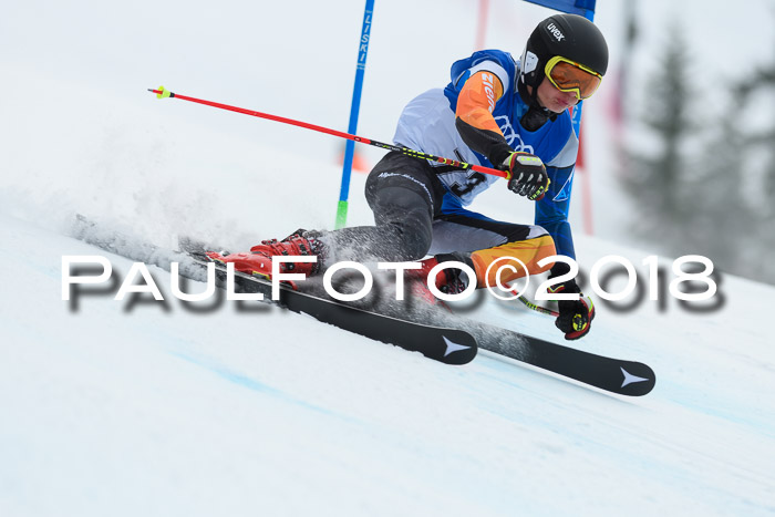 Bayerische Schülermeisterschaft Alpin Riesenslalom 27.01.2018