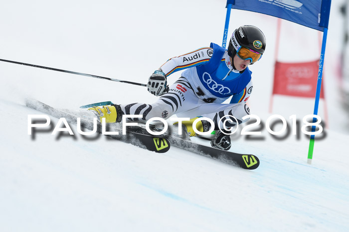 Bayerische Schülermeisterschaft Alpin Riesenslalom 27.01.2018