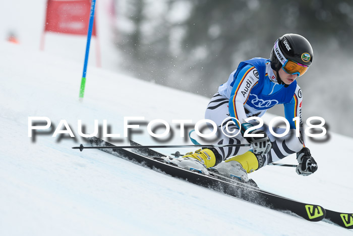 Bayerische Schülermeisterschaft Alpin Riesenslalom 27.01.2018