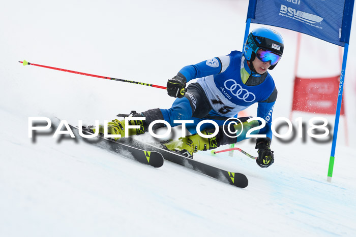 Bayerische Schülermeisterschaft Alpin Riesenslalom 27.01.2018