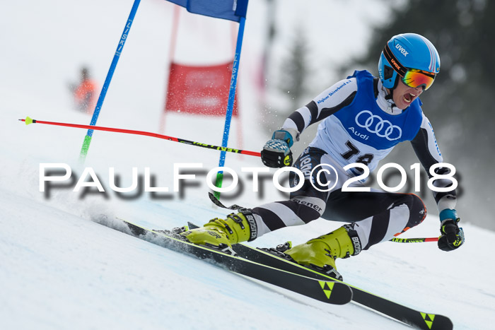 Bayerische Schülermeisterschaft Alpin Riesenslalom 27.01.2018