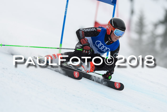 Bayerische Schülermeisterschaft Alpin Riesenslalom 27.01.2018