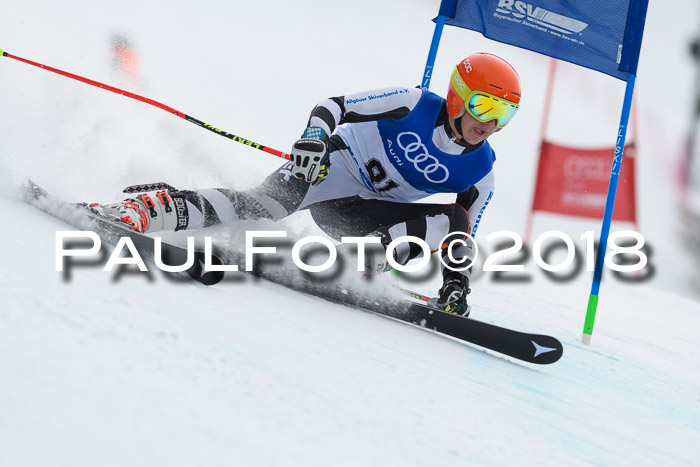 Bayerische Schülermeisterschaft Alpin Riesenslalom 27.01.2018