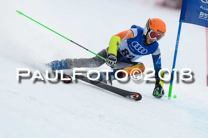 Bayerische Schülermeisterschaft Alpin Riesenslalom 27.01.2018
