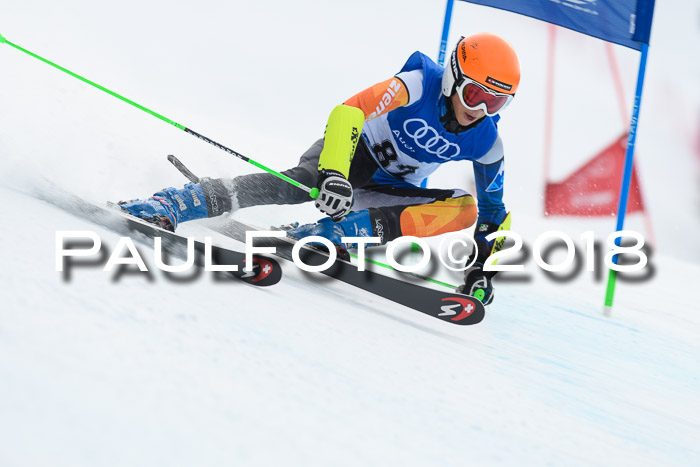 Bayerische Schülermeisterschaft Alpin Riesenslalom 27.01.2018