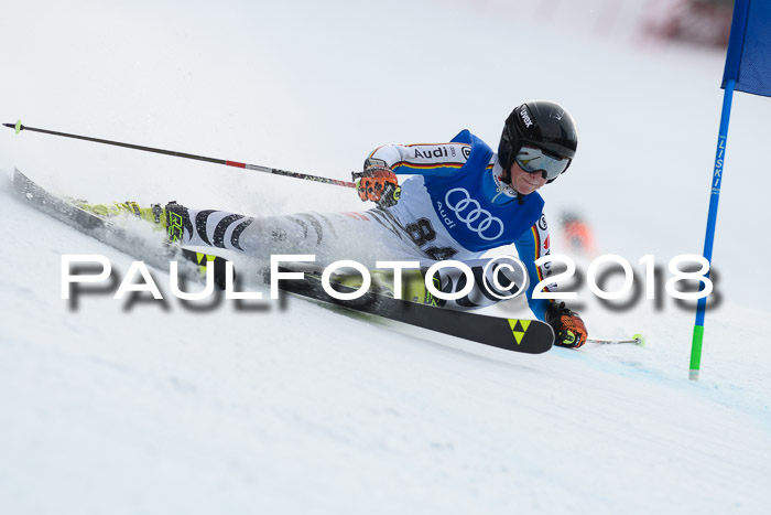 Bayerische Schülermeisterschaft Alpin Riesenslalom 27.01.2018