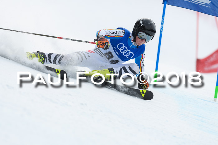 Bayerische Schülermeisterschaft Alpin Riesenslalom 27.01.2018