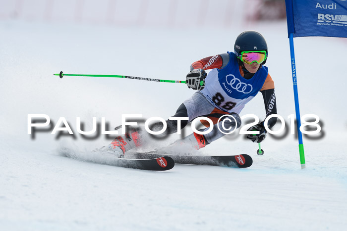 Bayerische Schülermeisterschaft Alpin Riesenslalom 27.01.2018