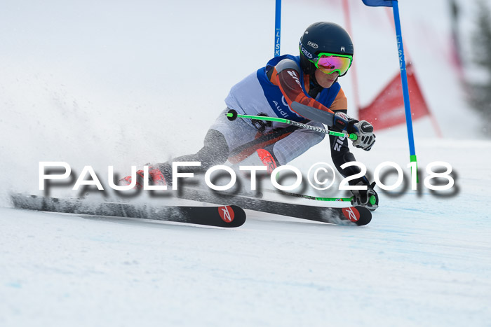 Bayerische Schülermeisterschaft Alpin Riesenslalom 27.01.2018