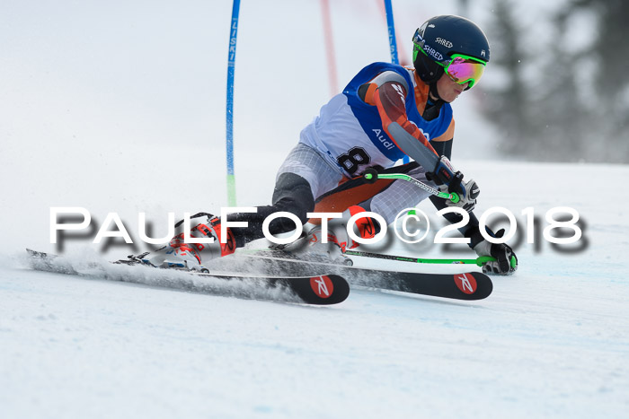 Bayerische Schülermeisterschaft Alpin Riesenslalom 27.01.2018