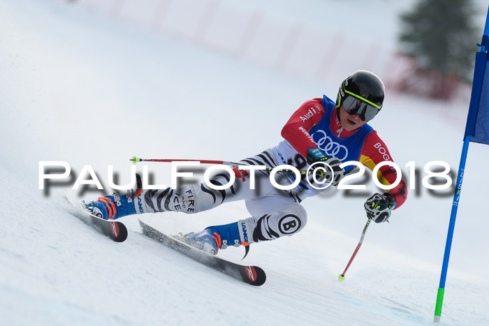 Bayerische Schülermeisterschaft Alpin Riesenslalom 27.01.2018