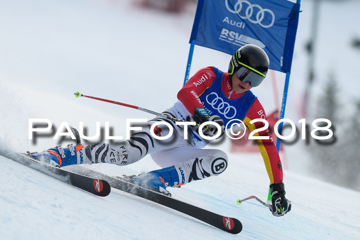 Bayerische Schülermeisterschaft Alpin Riesenslalom 27.01.2018