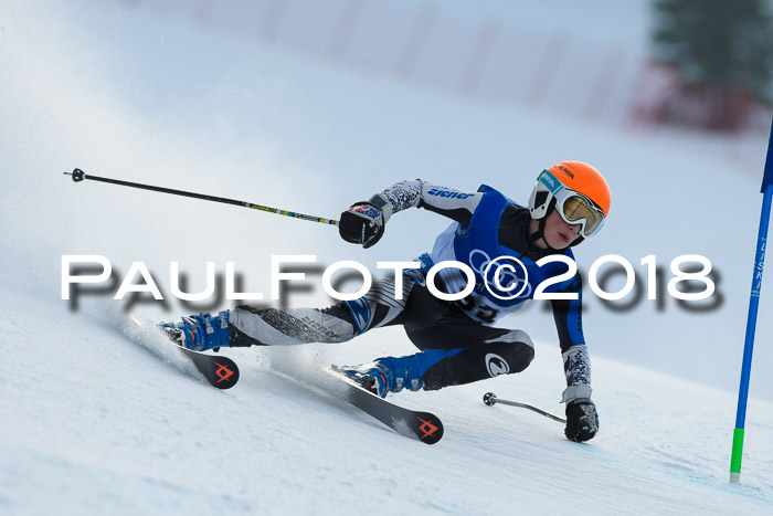 Bayerische Schülermeisterschaft Alpin Riesenslalom 27.01.2018