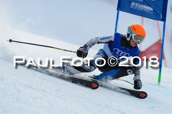 Bayerische Schülermeisterschaft Alpin Riesenslalom 27.01.2018