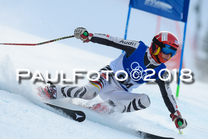 Bayerische Schülermeisterschaft Alpin Riesenslalom 27.01.2018