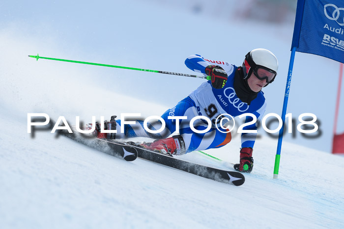 Bayerische Schülermeisterschaft Alpin Riesenslalom 27.01.2018