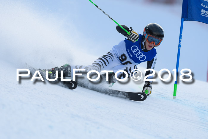 Bayerische Schülermeisterschaft Alpin Riesenslalom 27.01.2018