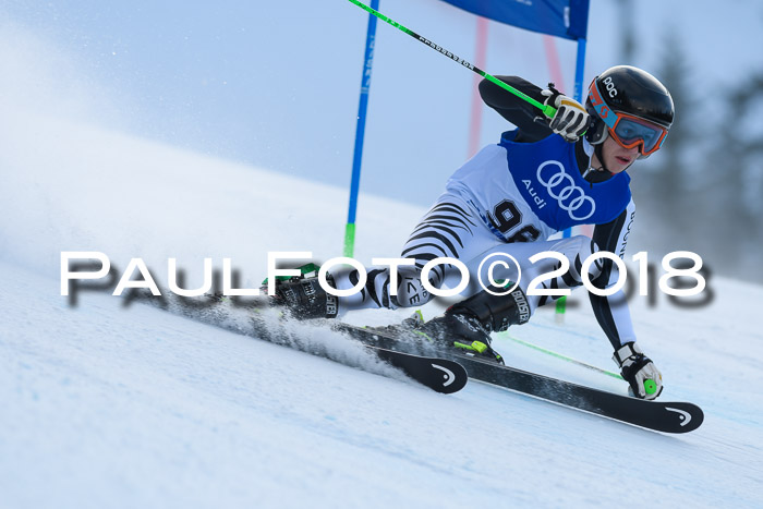 Bayerische Schülermeisterschaft Alpin Riesenslalom 27.01.2018