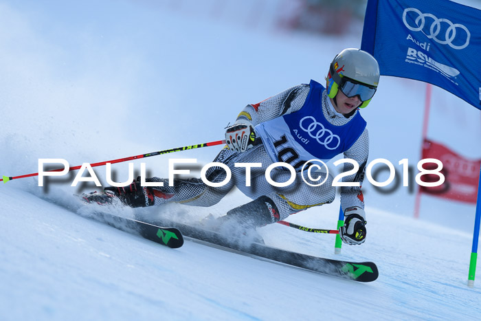 Bayerische Schülermeisterschaft Alpin Riesenslalom 27.01.2018