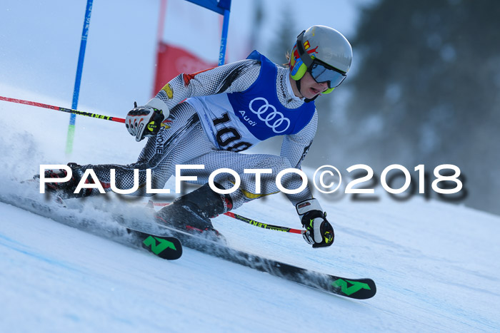 Bayerische Schülermeisterschaft Alpin Riesenslalom 27.01.2018