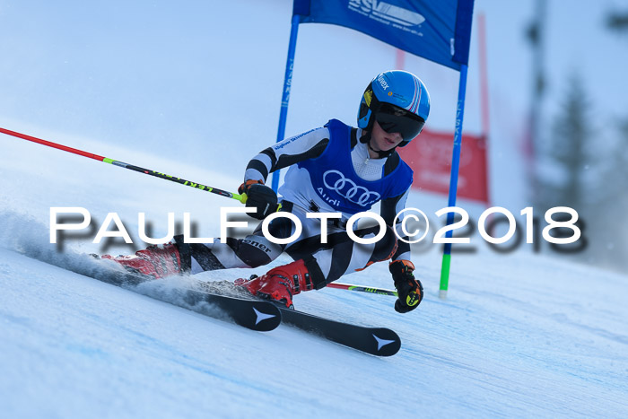 Bayerische Schülermeisterschaft Alpin Riesenslalom 27.01.2018