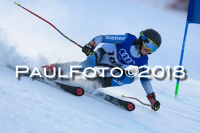 Bayerische Schülermeisterschaft Alpin Riesenslalom 27.01.2018