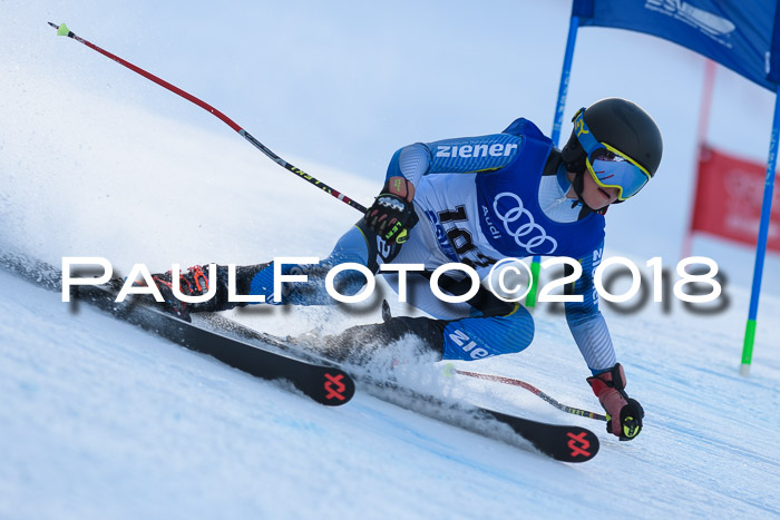 Bayerische Schülermeisterschaft Alpin Riesenslalom 27.01.2018