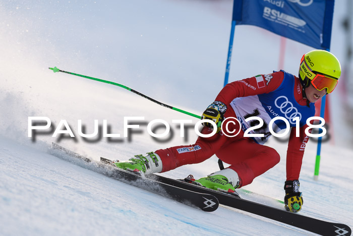 Bayerische Schülermeisterschaft Alpin Riesenslalom 27.01.2018