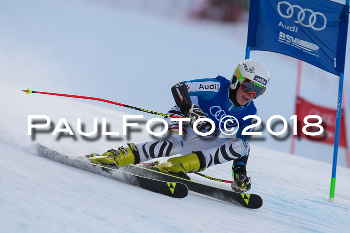 Bayerische Schülermeisterschaft Alpin Riesenslalom 27.01.2018