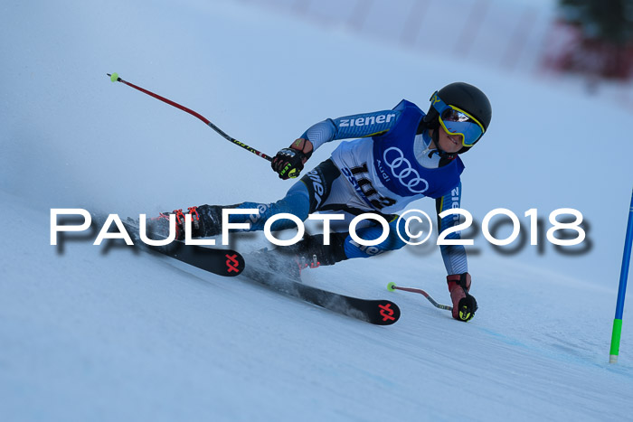 Bayerische Schülermeisterschaft Alpin Riesenslalom 27.01.2018