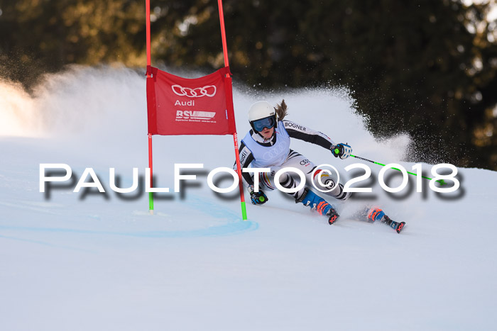 Bayerische Schülermeisterschaft Alpin Riesenslalom 27.01.2018