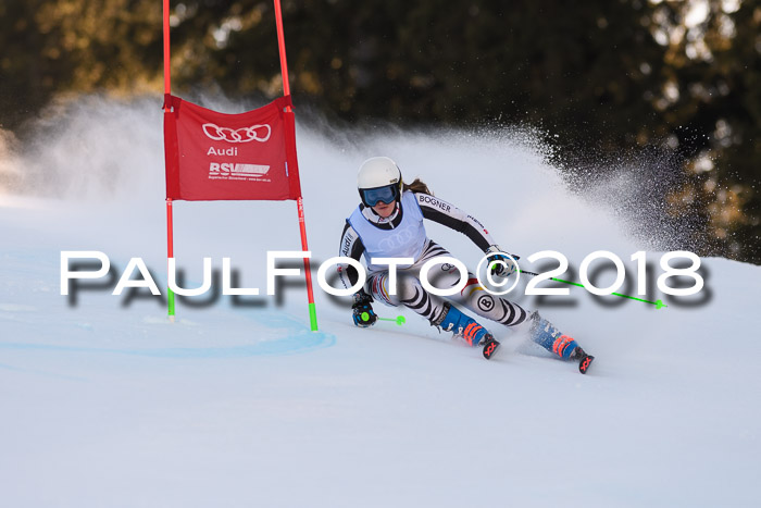 Bayerische Schülermeisterschaft Alpin Riesenslalom 27.01.2018