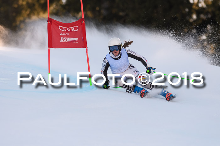 Bayerische Schülermeisterschaft Alpin Riesenslalom 27.01.2018