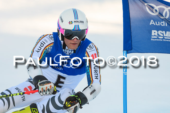 Bayerische Schülermeisterschaft Alpin Riesenslalom 27.01.2018