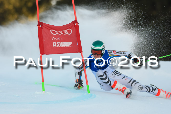 Bayerische Schülermeisterschaft Alpin Riesenslalom 27.01.2018