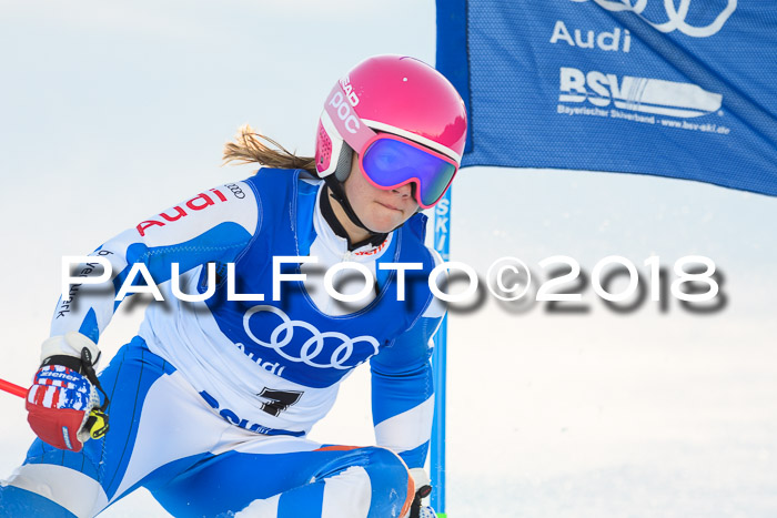 Bayerische Schülermeisterschaft Alpin Riesenslalom 27.01.2018