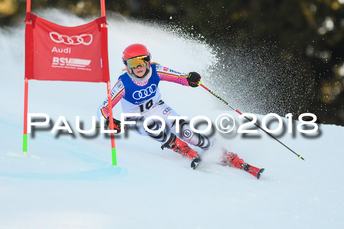 Bayerische Schülermeisterschaft Alpin Riesenslalom 27.01.2018