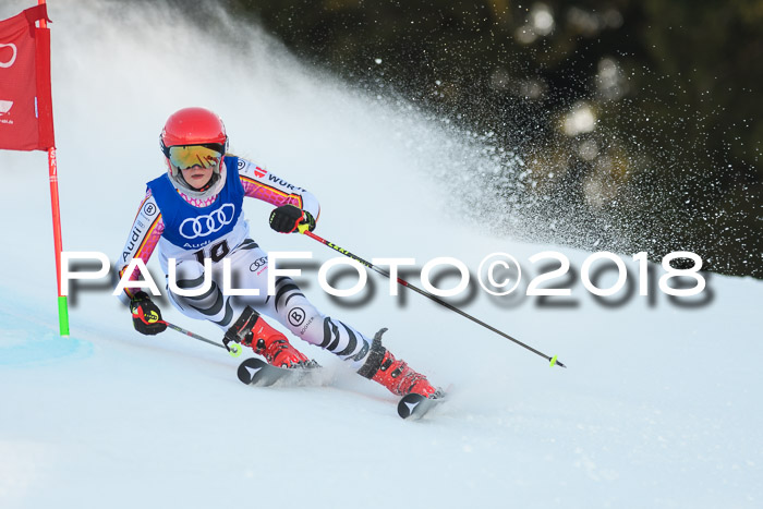 Bayerische Schülermeisterschaft Alpin Riesenslalom 27.01.2018